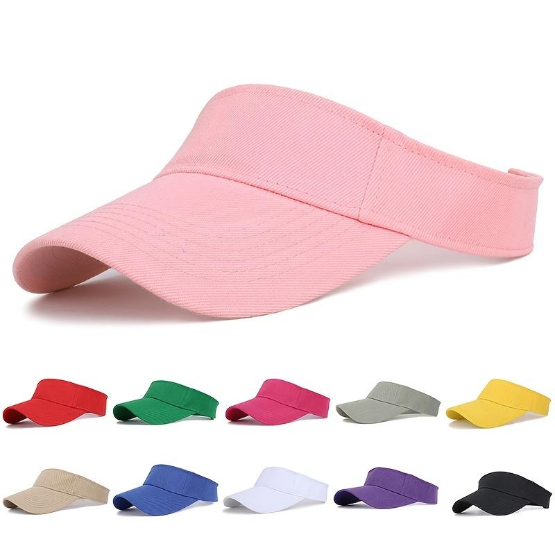 Visors For Women Sun Visor Hat Beach Hats Sports Outdoor Uv Protection Men Golf Tennis Visor