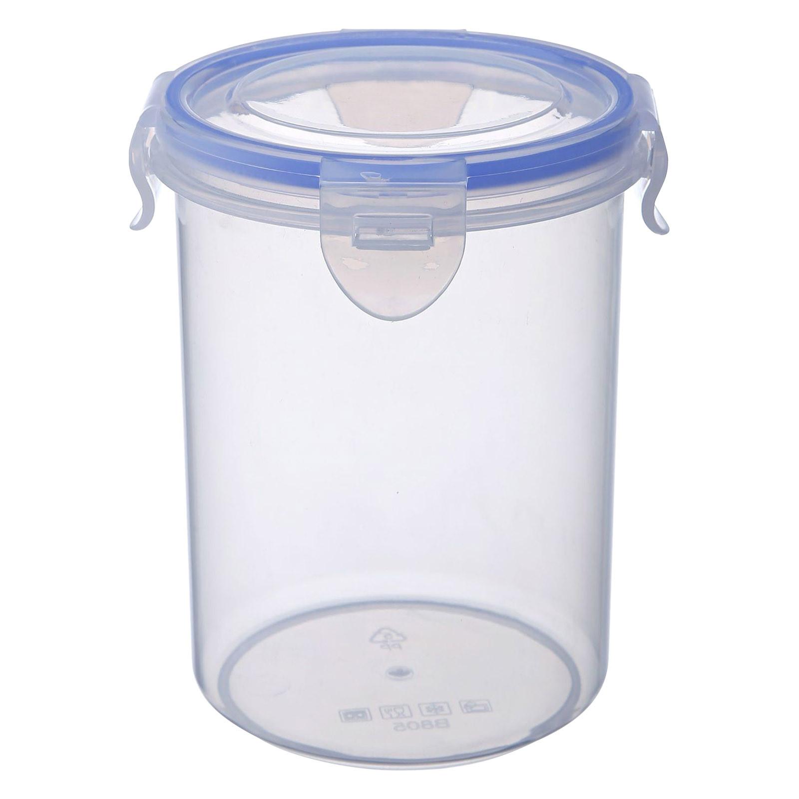 Kitchen Storage Box Food Grade Sealed Food Preservation Containers Plastic Transparent Jar Large Capacity Food Storage Box One Size