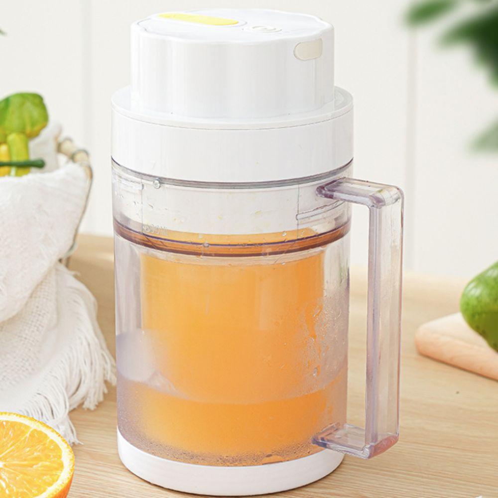 Double Layer Ice-cooled Juicer Cup USB Rechargeable Extract Juice Cup Cold Drink Cup Cooling