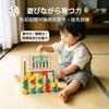 Julanpo Educational Toy Montessori Wooden Puzzle No Cards Needed Random Puzzle 5 Colors Slide Game Brain Training Home Time Family Game Ages 3 4 5 6