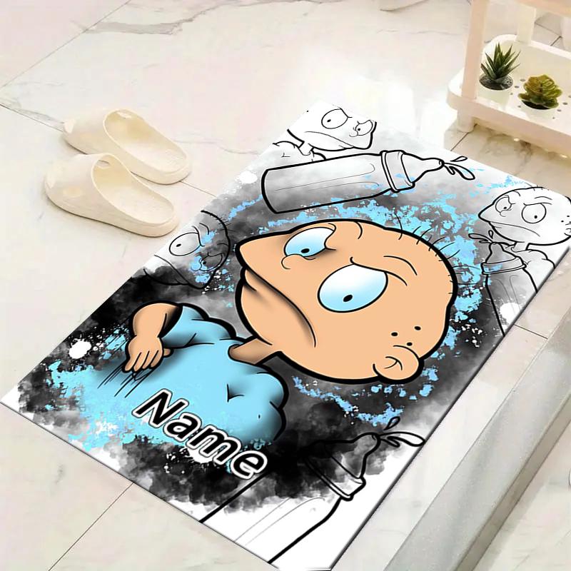 Custom 1Pc Rugrats Classic Adventures Rug Office Carpet Indoor Outdoor Entrance Doormat Nonslip Soft And Comfortable Living Room D2915243