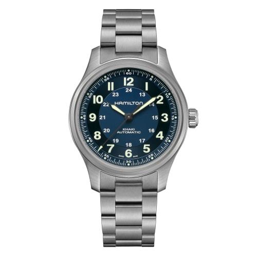 

Hamilton Khaki Field Титановий Автоматичний Годинник H70545140 Чоловічий (Автентичний Імпортний) з офіційною гарантією