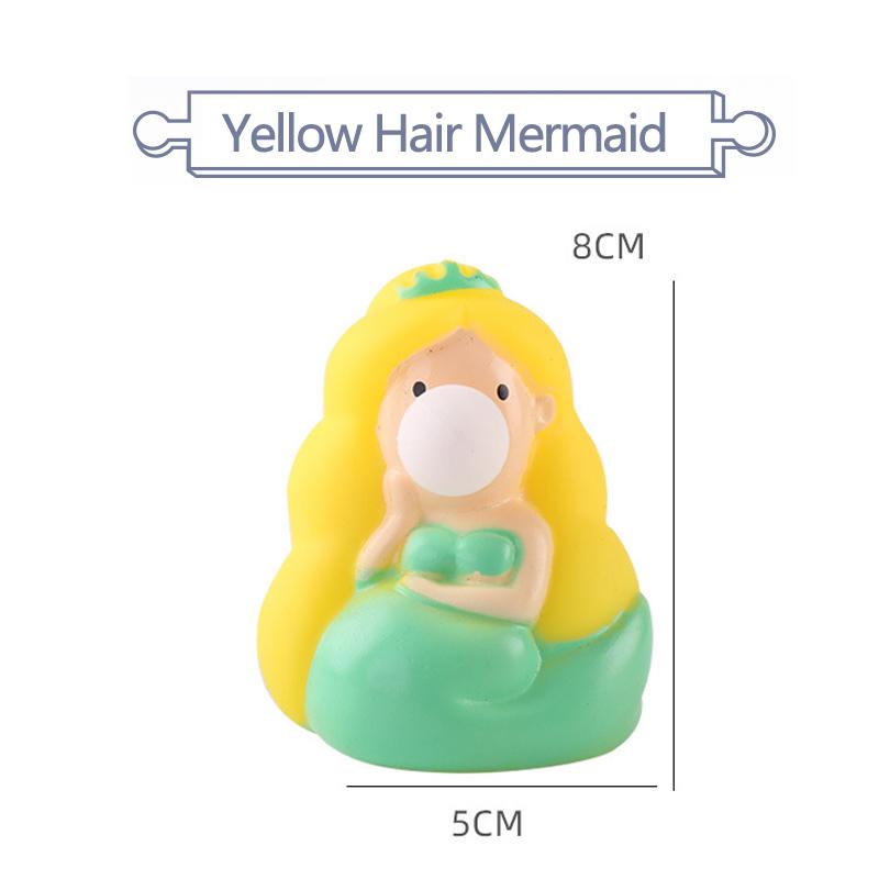 Animal Adorable Anti-Stress Ball Decompression Bubble Mermaid Toys Soft Sticky Squishi Stress Relief Toys Funny Gift J100