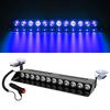 12LED Emergency LED Strobe Light Police for Car Truck Red Blue Amber White LED Flasher Beacon Warning Lamp Car Light Assembly