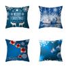 Christmas Themed Pillowcases Car Accessories Office Santa Claus Living Room Sofa Home Pillowcases