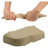 Center Console Cover Front Door Armrest Replacement Kit Fits for Pilot 2009-2015,Leather Cover Only (Beige)