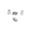 BCR036 100 Pcs Inner Outer Door Handle Trunk Hood Lock Latch Release Cable Wire Rope End Pin Stop Rivet 6x10 Mm Hole Dia: 2.2 Mm