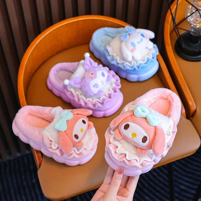 New Autumn and Winter Children's Cotton Slippers