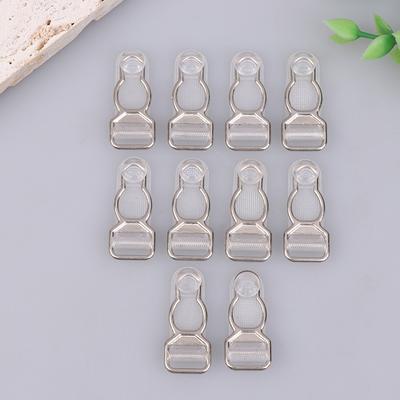 10Pcs 10/12/15/18Mm Metal Adjust Buckle For Corset Leg Garter Belt Clip Hook Suspender Ends Buckles Hosiery Stocking Grips