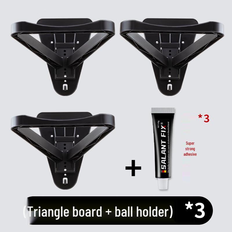 SHXI Punch-Free Wall-Mounted Ball Rack Set