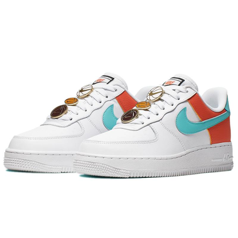 Nike Zapatillas para Mujer Air Force 1 Low Se Pins de Baloncesto Light Aqua AA0287-106