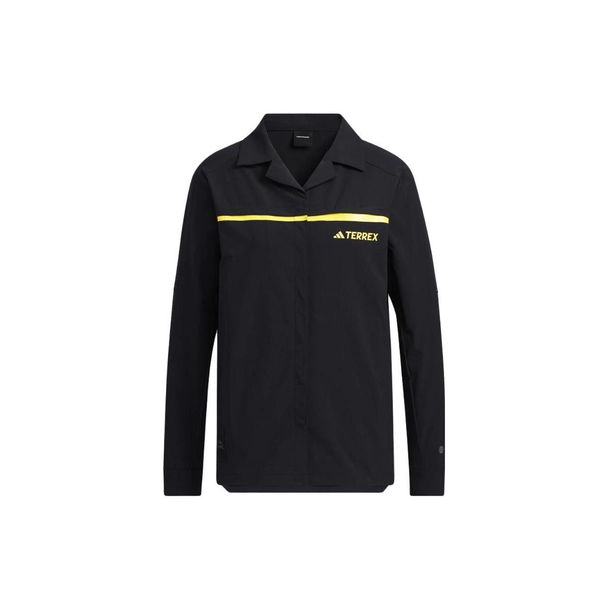 Adidas Terrex X National Geographic Long Sleeve Outdoor Shirt Women Black IC1994 L