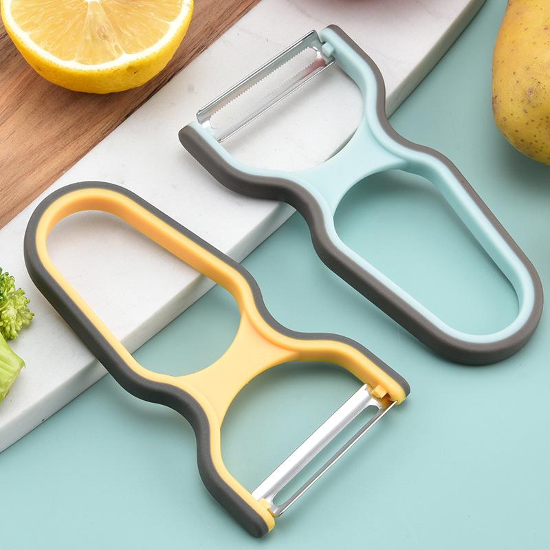 Stainless Steel Peeler Blade Vegetable & Fruit Peeler for Kitchen, Ergonomic Non-Slip Handle