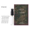 3ml Women's Light Fragrance Sample Card - Long-Lasting Q Version Spray, Men's Gift