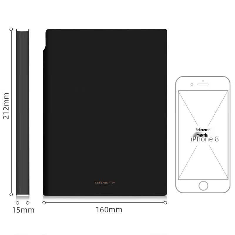 Deli 22290 A5 Soft Leather Notebook