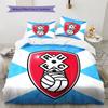 Rotherham United F.C.  Pattern Bedding Quilt Set  Home Decoration  Gift (1 * duvet cover + 2 * pillowcase  without core)