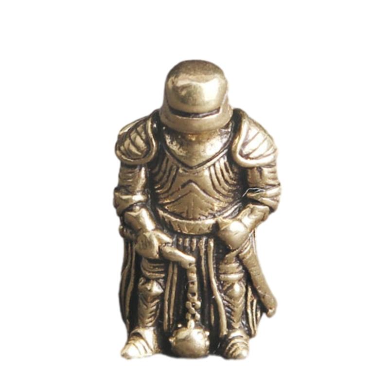 Broadswords Knights Knife Lanyard Bead DIY Brass Paracord Bead Vintage Knights Parachute Cord Beads for Bracelet Pendant