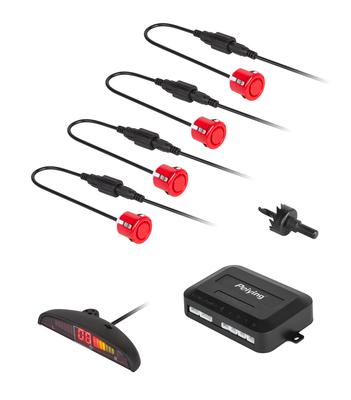 Rückfahrparksensoren LED IP67 Peiying LED-Anzeige 4 Stück