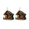 Set Of 2 Nativity Scene Pendant Acrylic Hanging Ornamentation 0.4cm Thickness For Living Room Bedroom Decoration