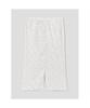 8SECONDS Pleated Dot Long Skirt White