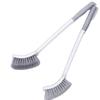 2-Pack Thickened Long Handle Toilet Brush with Soft Bristles for Bathroom Cleaning