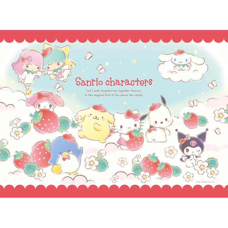 100-teiliges Puzzle – Sanrio Strawberry Heaven (Großes Stück), beliebtes koreanisches Puzzle