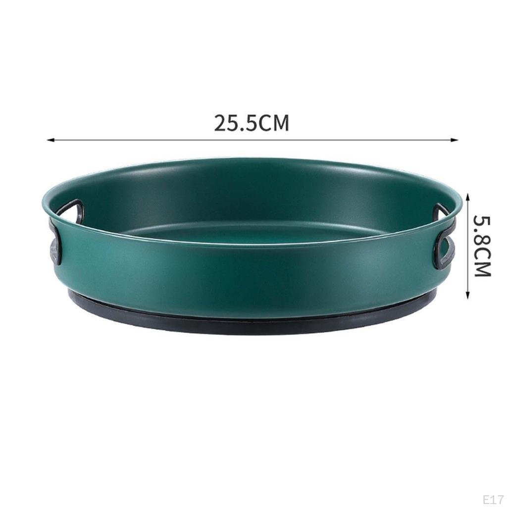Kitchen Storage Holder Round Rotating Spice Rack for Refrigerator Pantry Countertop
