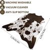 NOAHAS Faux Cowhide Rug Carpet Cute Cow Hide Rug for Living Room Bedroom Western Home Decor Faux Fur Cow Print Rugs