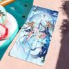 Fleurdelys Cartethyia Wuthering Waves Towel Sports Quick Dry Travel Camping Gear Sandproof Soft Light Large Beach Towel