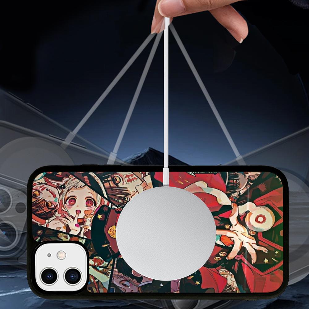 Toilet Bound Hanako Kun Phone Case Magnetic Case For IPhone 16 14 13 12 11 15 Pro Max Plus For Magsafe Wireless Charge Cover