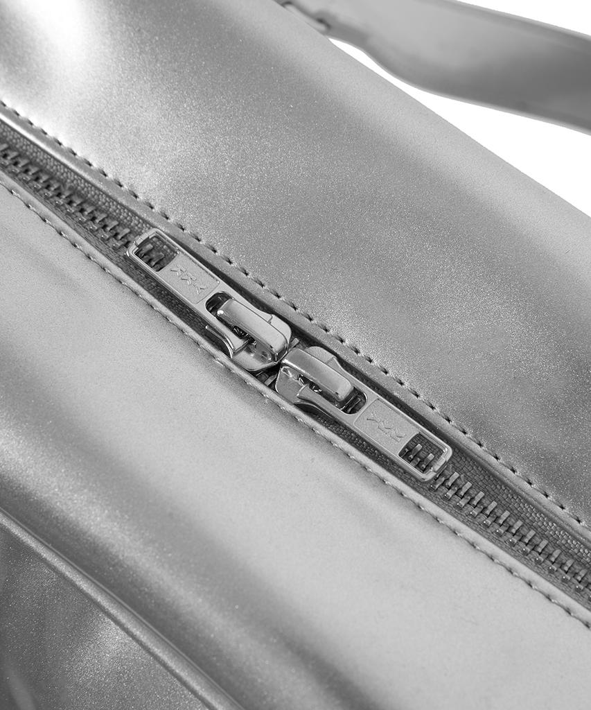 Moonsun Essential_Mss Enamel Bowling Bag [Silver]