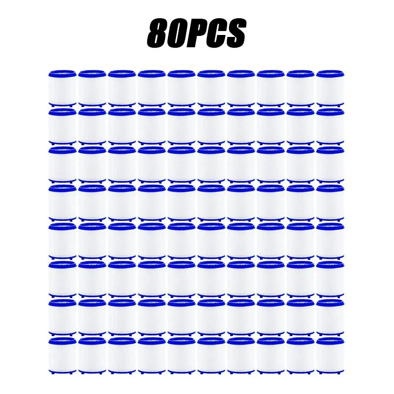 Wasserhahn Filterelement Luftreiniger Sprühkopf Haushaltswasserreiniger Filter Dusche Entfernen Chlor Schwermetall gefiltert