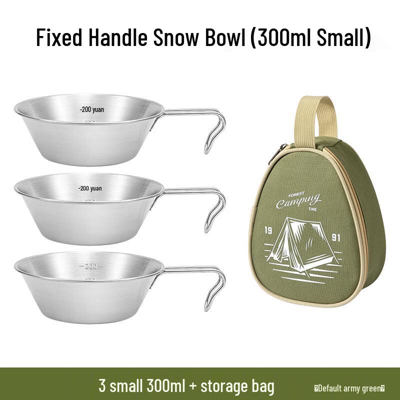OEING Outdoor Camping Sierra Bowl Set