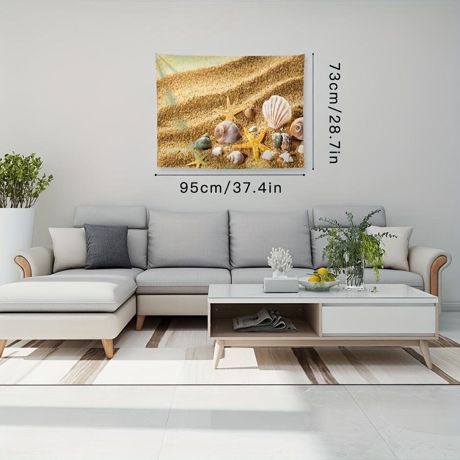 Beach Tapestry Bedroom Bedhead Wall Hanging Tapestry Wall Decoration Suitable For Living Room, Bedroom, Home Decor, Room Decor