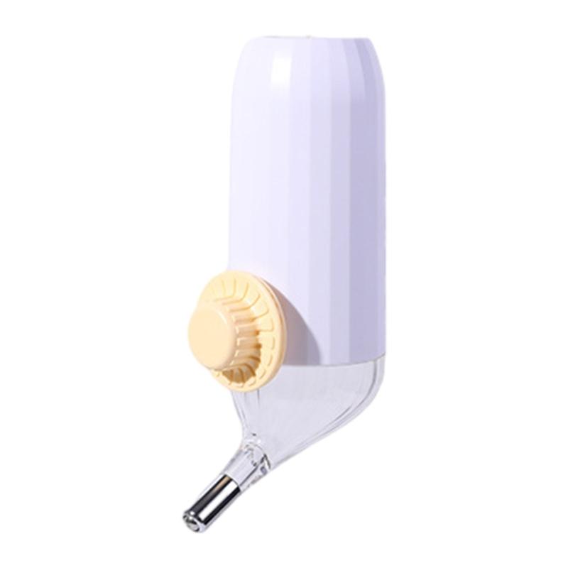 Plastic Water Feeder Bottle Hangings Dispenser Drinker Hamster Cat Dogs Drinking Stainless Steel Pipes Water Dispenser