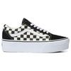 Vans Old Skool Stackform Checkerboard Platform Low Top Skate Shoes Unisex sneaker Black White VN0A7Q5MTYQ