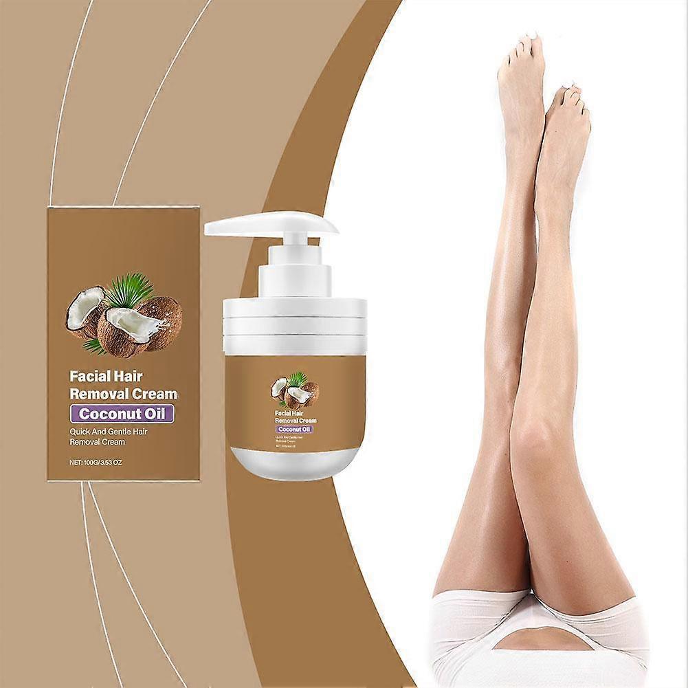Coconut Facial Mild Hair Removal Cream Retarding Hair Regeneration 100G