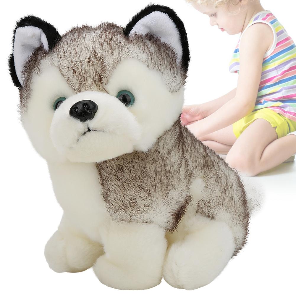 Children Kid Cute Huskie Plush Doll Dog Animal Plush Toy Birthday Gift Decoration28cm