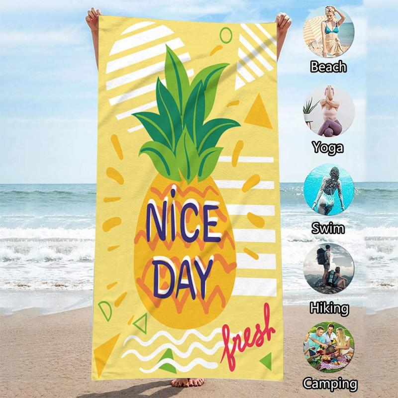 Ręcznik Plażowy Nice Day 150X70 Cm Kąpielowy Dla Dzieci Na Basen