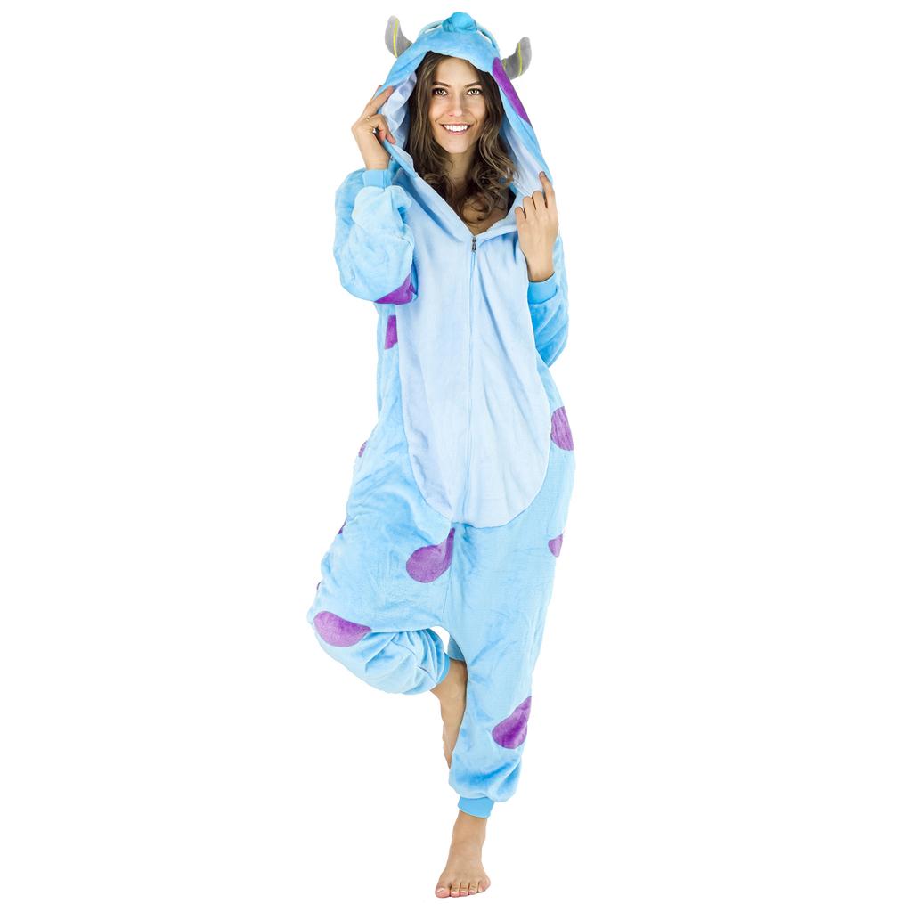 Sulley Příšerky s.r.o.. Kigurumi overalový kostým - M