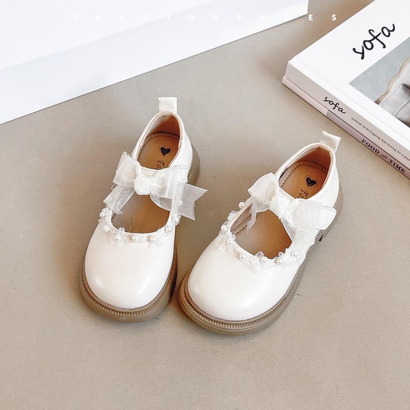 

Новая Мода Девочки Удобные Износостойкие Кожаные Туфли на Мягкой Подошве Красивые и Долговечные Спортивные Туфли 36 бежевый