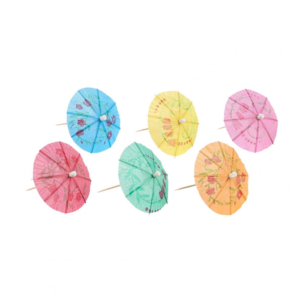 Summer Party Supplies Drink Umbrella Picks Hawaiian Party Decor Cocktail Picks Drink Umbrellas Summer Pool Party for Food XXL