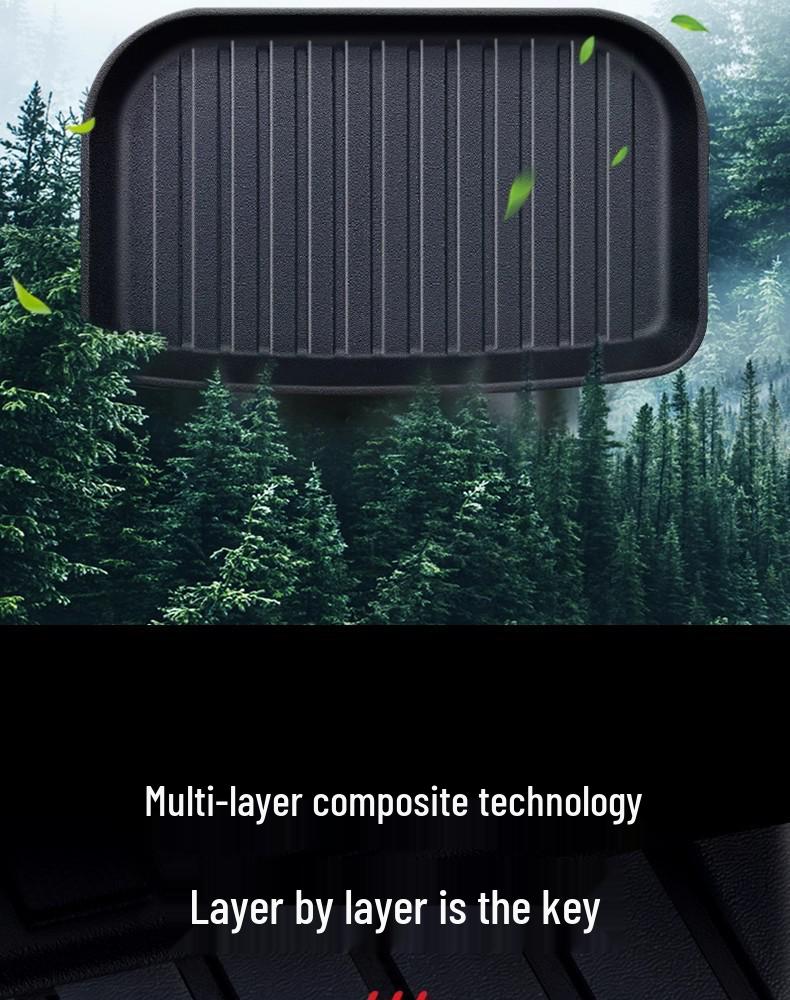 Tesla Model 3/Y Updated TPE Trunk Mats - Front & Rear, Protective Accessories for Retrofit.