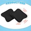 2-Pack Gym Grip Pads, Workout Gloves for Weightlifting, Gymnastics Hand Grips