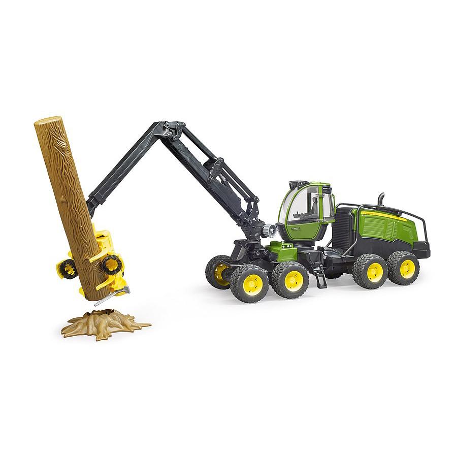 Harvester John Deere 1270G With Branch BRUDER 02135 Profi series 1:16
