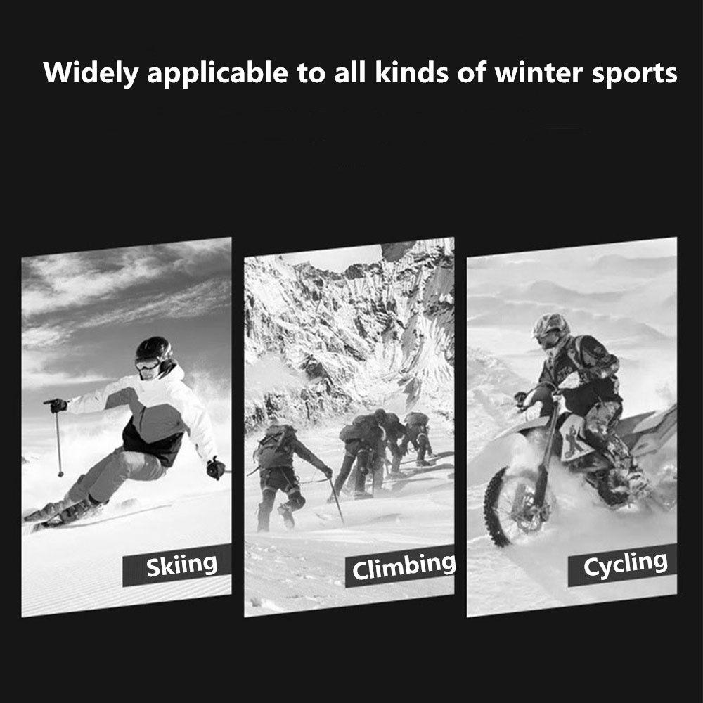 Waterproof Thicken Touch Screen Gloves Fleece Ski Gloves Riding Climbing Mitten Winter Warm