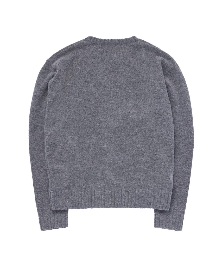 Kkotte Ctt Lettering Knit (Gray)