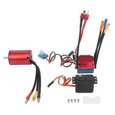 Ensemble Moteur Brushless et ESC Rotor à Haute Torsion Métal Durable Stable S35A ESC Brushless avec 2.2KG