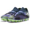 New PUMA FUTURE 7 PRO Anti Slip Wear Resistant Soccer Shoes Men's Blue Green 107924-03