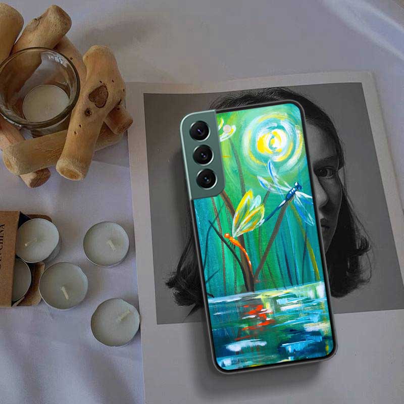 

Dragonfly Phone Case For Samsung A16 A26 A36 A56 Galaxy A02S A12 A52S A13 A23 A33 A53 A54 A34 A24 A14 A22 A32 A42 A72 Cover Capa Samsung A16 5G